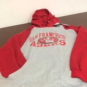 2XL 49er Fanatics  NFL Team Hooded Sweatshirt